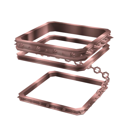 [ pbr ] Rose Gold Leg Cuffs [ Blocky, v2 ]