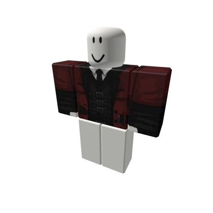 Red Trench Coat w/ Bandages [+]