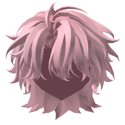 Beautiful Pink Wolfcut