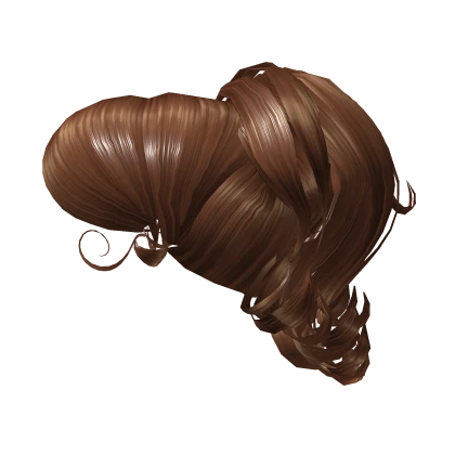 Chic 60's windy ponytail [brunette]