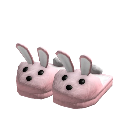 3.0 Pink Bunny Slippers