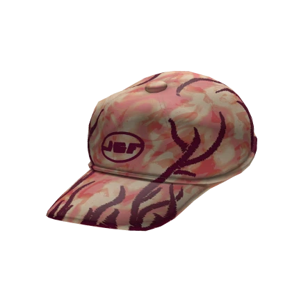 Distressed Backwards Cap Pink