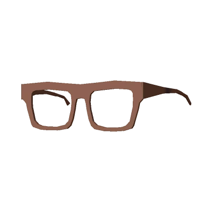 Brown Nerd Glasses