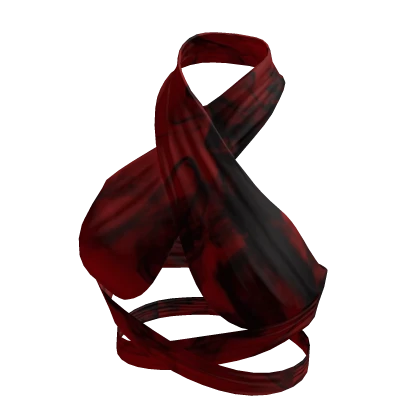 Dark Red Crop Top W/Wband