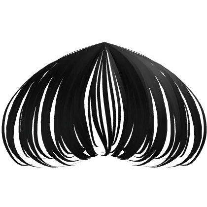 Full Wispy Bangs - Black