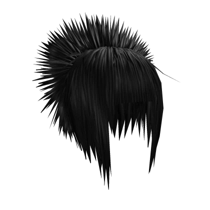 Short Choppy 2000's Hair (Black)