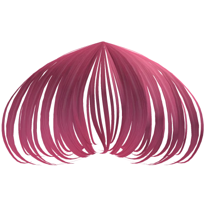 Full Wispy Bangs - Hot Pink
