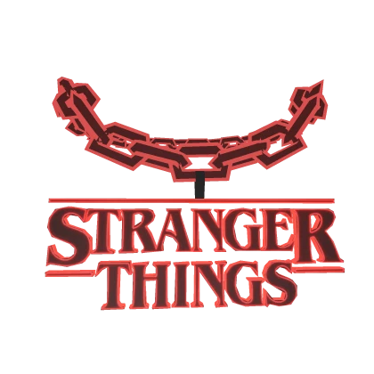 Colar Stranger Things
