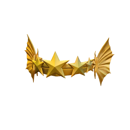 Gold Atlantis Crown