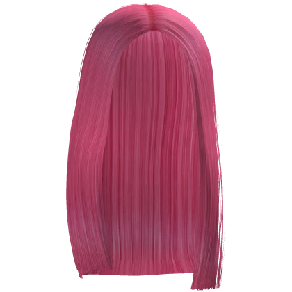 Very Straight Side 2 Hair - Hot Pink