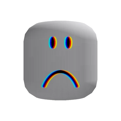 Sad Glitch Face