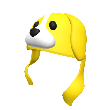 Yellow Dog Beanie