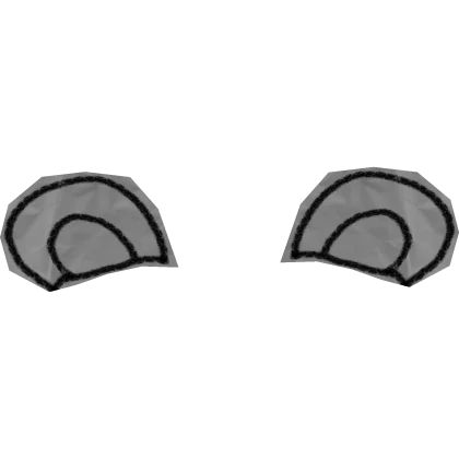 cute paper mouse ears