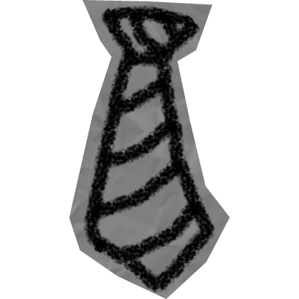 cute paper tie