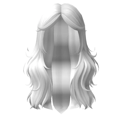 Wavy Fairy Layered Hair White