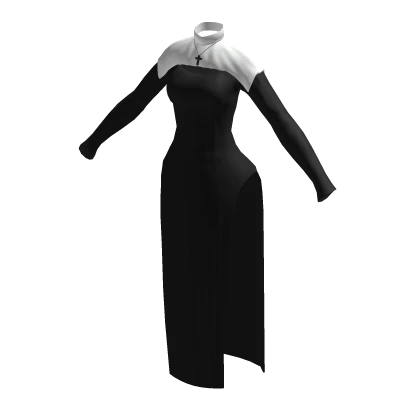  ♾️ Black & white shadow sanctum nun