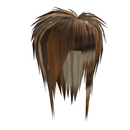 Messy Razor Hair (Calico)