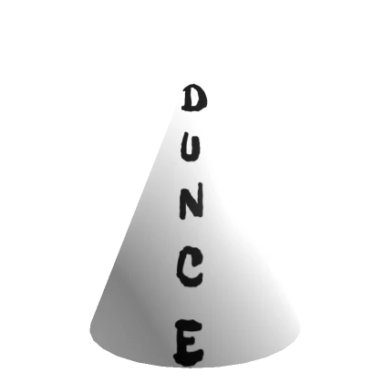 Dunce Hat