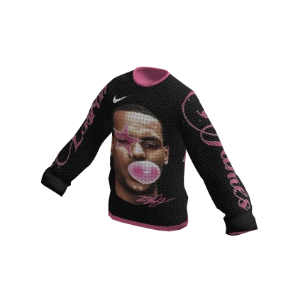 Bubble Gum Lebron Sweater