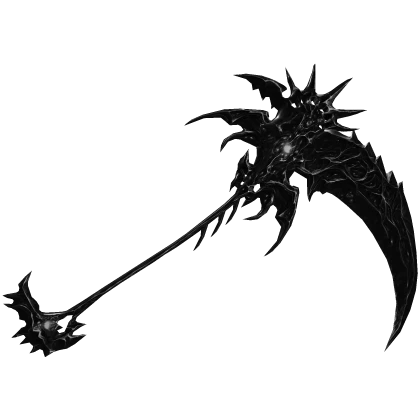 Black Goth Vampire Scythe [PBR]