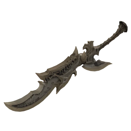 Large brown vkei hunter sword