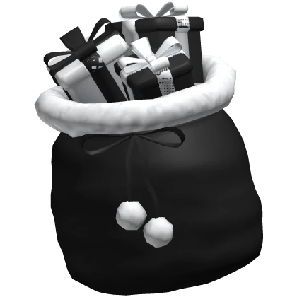 Christmas Black Bag