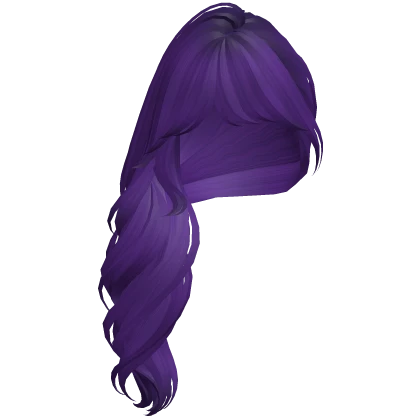 Rarity Cute Side Swept Hair in Purple