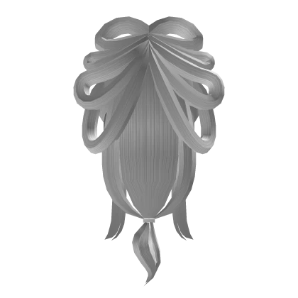 Traditional Chinese Hair (White)