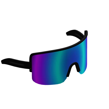 Purple Tactical Visor Sunglasses