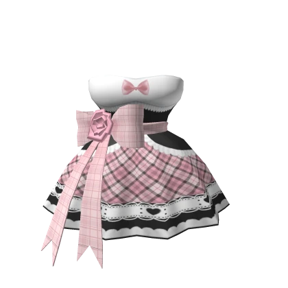 🎀Chibi Doll Romantic Pastel Pink Dress
