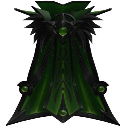 Viridian Green Champion's Cape