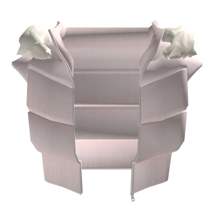 ۶ৎ | cutest doll puffer jacket light pink w/ fur