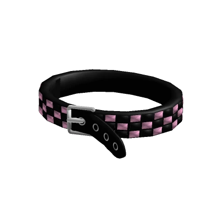 y2k Pink Emo Scene Studded Belt (Rhtro)