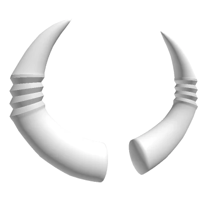 White Great Horns