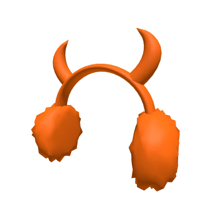 Orange Devil Earmuffs