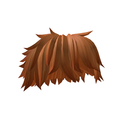 Ginger Messy Bedhead Alt Hairstyle