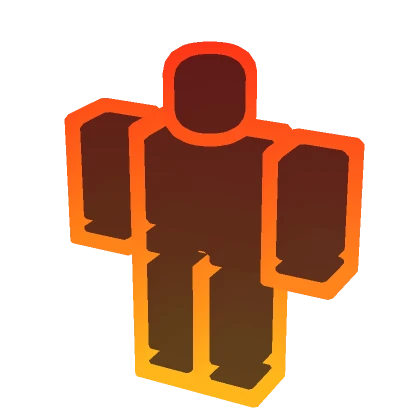 (1.0) Gradient Full-Body Outline Aura Orange