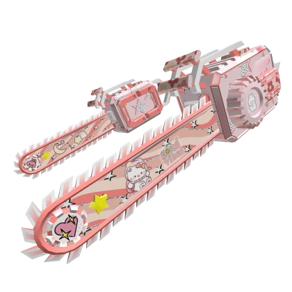 [3.0] Preppy Pink Dual Chainsaw (waist)