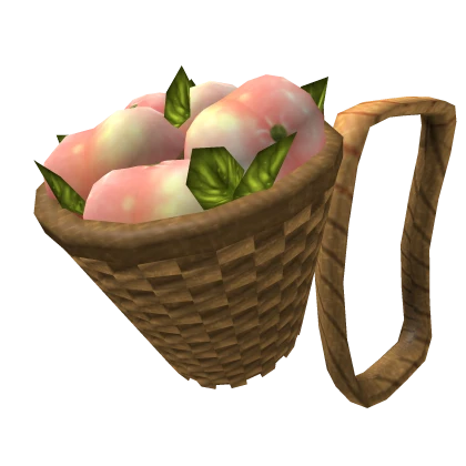 Basket Full of Peaches Back Accessory