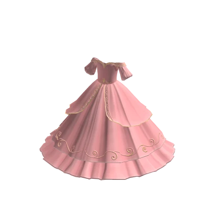 Pink Elegant princess gown