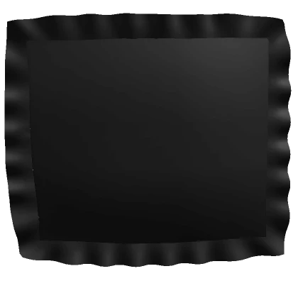 Low Frilly Eyepatch (Black)