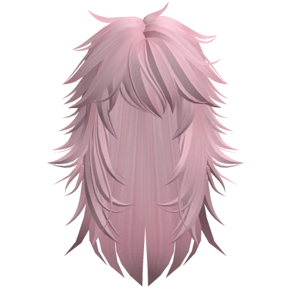 Spiky Emo Rockstar Hair (Light Pink)