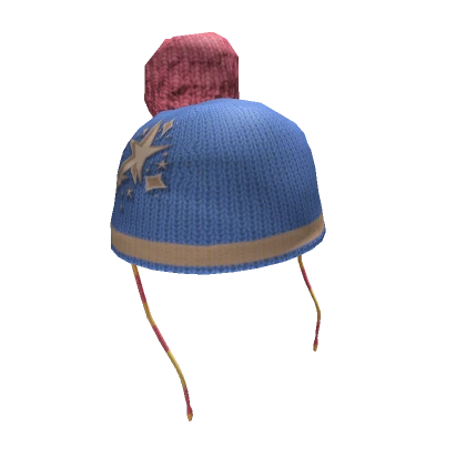 Blue&Yellow Y2K Beanie