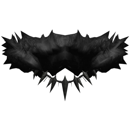 Black Esoteric Antique Neck Fur W Necklace