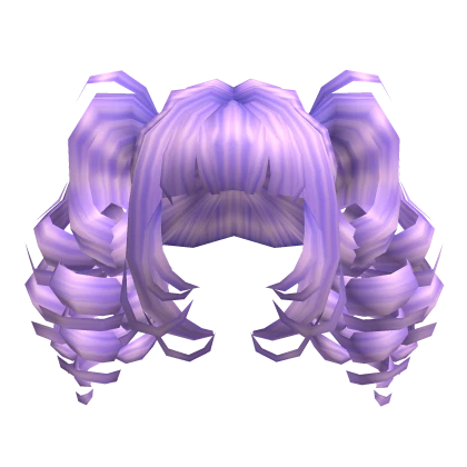 Lollipop Swirls Pigtails in Purple