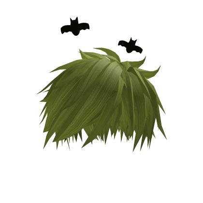 Halloween Wizard Green Spikey Hair