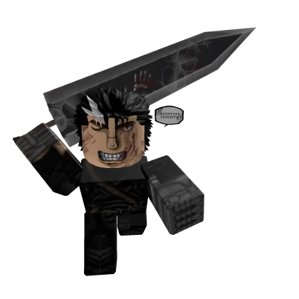 Guts anime Berserk shoulder pal (left)