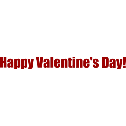 [❤️] Happy Valentine's Day! Sign
