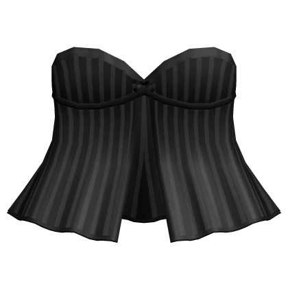 gothic stripe dress 3.0 black