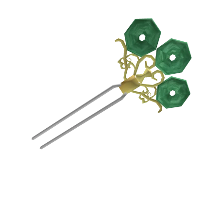 🦚 Jade Traditional Hairpin